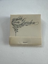 Vintage California Matchbook “The Bistro Garden” Beverly Hills SoCal Unstruck  picture