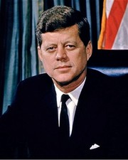 35TH AMERICAN PRESIDENT OF THE UNITED STATES JOHN F. KENNEDY 8X10 PORTRAIT PHOTO picture