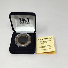 Authentic Coal From RMS Titanic The Highland Mint 2000 Recovery Expedition w/COA picture