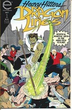 HEAVY HITTERS DRAGON LINES #1 EPIC COMICS 1993 BAGGGED AND BOARDED picture