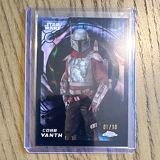 Topps 2026 Star Wars Topps Chrome Cobb Vanth 01/10 Serial Numbered Card picture