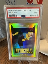 2025 Invincible S1 Premium Edition Invincible Gold 86/100 PSA 9 picture