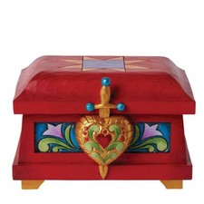Jim Shore Disney Traditions Snow White Evil Queen's Heart Trinket Box 6015024 picture