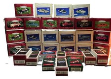 Vtg Hallmark Keepsake 32 ornaments Collector Series cars and trucks 1991-2005 picture
