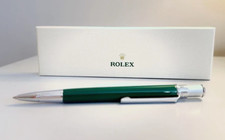 Rolex Emerald Green Oyster Ballpoint Pen Luxury Gift Set Full Box β New picture