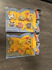 Nintendo Hasbro 2004 Pokemon Funskool Magnets set Sealed Pikachu Gengar picture