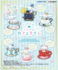 Re-Ment Cinnamoroll Fluffy Cafe Time Trading Figures Box Set of 6 picture