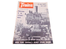 1956 Nov Trains Railroading Magazine NY Centrals Oldest Steam Engine Budd's picture