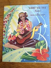 Vintage 1940's-50's Hawaiian Island Of Kauai Tour Pamphlet picture