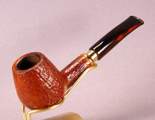 Pipe Aldo Morelli Special Rusticated Bent Billiard Italian 9mm (№1504) picture