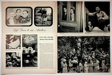 1939 LIFE Magazine Pages Perry, MI Auction Nancy Thompson Ephemera Ads picture