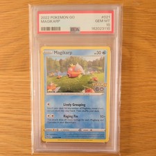 MAGIKARP 021/078 POKEMON CARD (POKEMON GO SET) PSA 10 GEM MINT picture