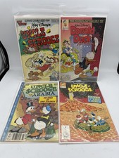 Walt Disney Comic Lot Uncle Scrooge 4 Books Good Condition  Lot 44 picture