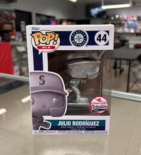 Julio Rodriguez 2023 Funko Pop 44 SILVER Limited to 44 pcs HARD TO FIND picture