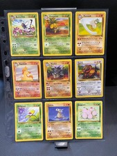 Jungle Set - Vintage 1999 Pokemon Cards Bundle - No duplicates x14 picture