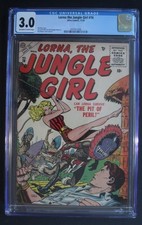 Lorna the Jungle Girl #16 Shores Pike Rule GGA 1955 Bondage Greg Knight CGC 3.0 picture