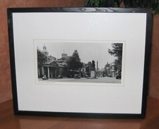 Vintage London Mall Cityscape Art 1950s Black & White Photo Art Christa Franke picture