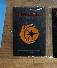 Dragonsteel Cosmere Worldhopper Pin Comic Con 2026 Exclusive - Brandon Sanderson picture