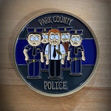 South Park Colorado Police Department Challenge Coin picture