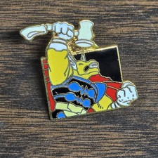Vintage 1989 Marvel Beta Ray Bill Enamel Lapel Pin #097 Planet Studios Thor picture