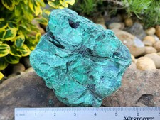 Large Raw Malachite, 5 lbs 3 oz (2,362), Ideal for Lapidary. Ships from NY picture