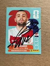 Mateo Kovačić, Croatia 🇭🇷 World Cup 2026 Panini Original Signed picture