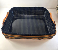 Longaberger 1996 Small Serving Tray Basket Liner Protector 15 3/4