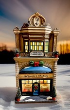 Dept 56 Lighted Christmas in the City Lafayette's Bakery Retired #58593 Mint picture