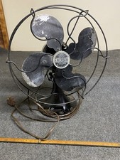 Vintage 1930s Emerson Jr 2250 B 10” Oscillating Fan WORKS GREAT USA picture
