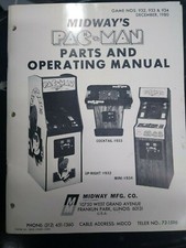 Pac-Man Parts and Operating Manual - Midway #4 picture