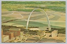 Postcard Jefferson National Expansion Memorial St Louis Missouri MO picture