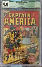 Captain America Comics #62 Timely CGC 4.0 (1947) Qualified picture