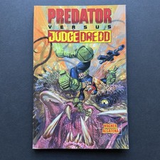 Predator vs Judge Dredd TPB 1998 Dark Horse Comics John Wagner Alcatena Graphic picture