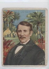 1910 Hassan World's Greatest Explorers T118 David Livingstone 10or picture