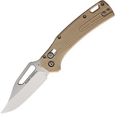 BlackFire Pivot Lock Tan Smooth GFN Folding D2 Steel Pocket Knife 002TNB picture