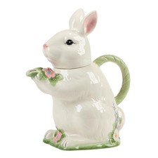 Certified International Easter Morning 3-D Bunny Teapot 32-Ounce picture
