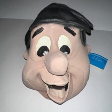 Vintage Fred Flintstone Rubber Mask Halloween Cosplay From 1986 NEW picture