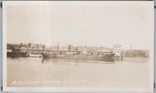 Antique PNW 1930 Michigan States S.S. Line Portland Oregon Original Photo picture