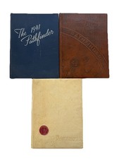 WWII Lot 3 Era Burlington Iowa Pathfinder High School 1941 1942 1943 Yearbooks picture