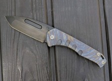 Medford Praetorian Slim Flamed Titanium Frame Lock Tanto picture