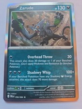 Zarude Holo 056/084 Pitch Black Pokemon Card picture