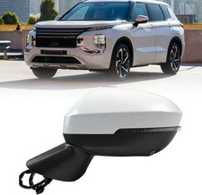 Driver Left Side Mirror Compatible with 2022-2025 Mitsubishi Outlander Door Mirr picture