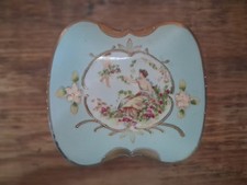 VINTAGE LENWILE ARDALT HAND-PAINTED PORCELAIN TRINKET BOX picture
