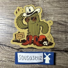 Dutch Bros Cactus Cowboy Hat Boots Second Chance Sticker September 22 2026 picture