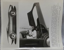 1968 Dodge Charger III Concept Car Sandy Lawrence Black Model 8x10 Press Photo picture