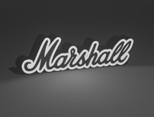 MARSHALL AMPS LOGO LED SIGN LIGHT BOX LARGE SIZE 16