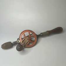 Goodell Pratt Company Vintage Hand Drill USA Eggbeater. Turns Freely. Good Cond. picture
