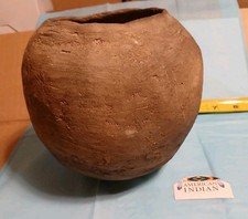 Ancient Native American Artifacts Fired Pottery Vessell • Rare Dig Find picture