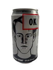 Vintage 1994 OK Soda Empty Can 12oz Coca Cola Daniel Clowes Art GenX Empty picture