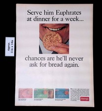 1965 Burry's EUPHRATES NEW RYE, THE ORIGINAL & NEW MILD ONION Print Ad 56269 picture